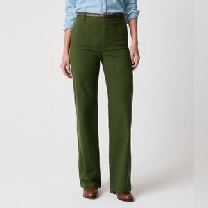 J. Crew Lizzie Pants in Pine